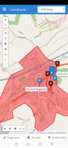 Geofencing - OSM Map